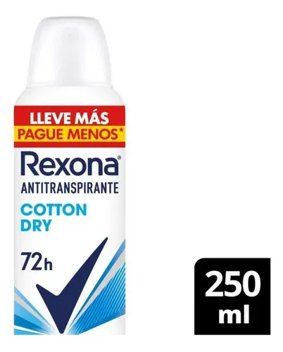Rexona Antitranspirante X250ml Cotton Dry