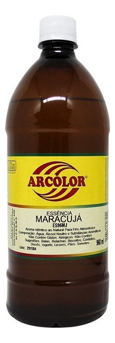 Essência De Maracuja P/ Doces Aroma Artificial 960ml Arcolor