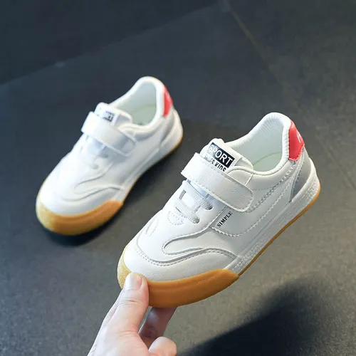 Zapatillas De Velcro Para Niños Pequeños, Zapatos Casuales P