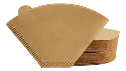 Filtros De Café Desechables Naturales Sin Blanquear, Cono, 2