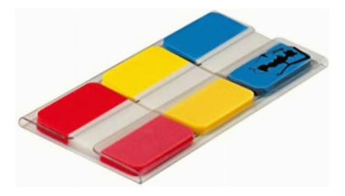 Bandeiras adesivas rígidas Post-it de 3 m, cores