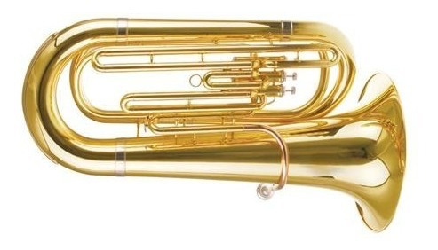 Tuba Bb 3 Pistones Estuche Accesorios Lincoln Winds Lwtu1931