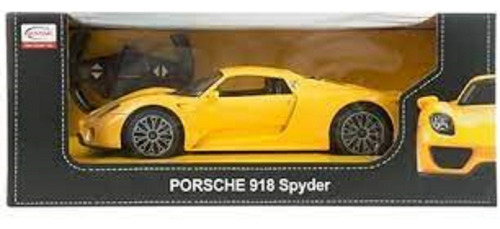 Auto Radio Control Porsche 918 Spyder Esc. 1.14  - Amarillo-