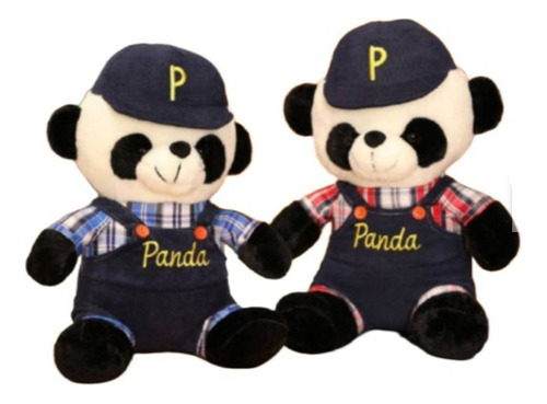 Oso De Peluche Panda Con Traje 