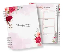 Comprar Agenda De Boda, Planificar Boda, Organizar Boda, Novios Año 2024 Portada Rojo Planner Boda