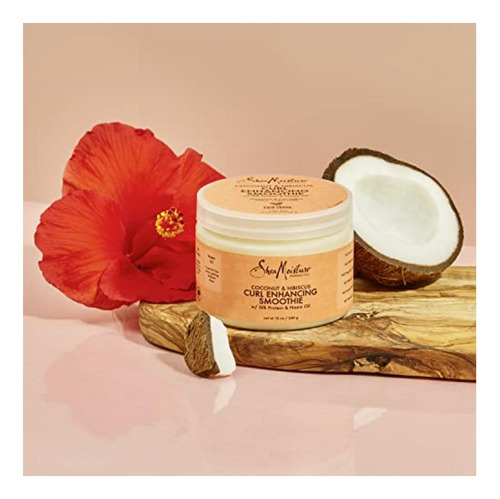 Sheamoisture Coconut & Hibiscus Curl Enhancing Smoothie, 12