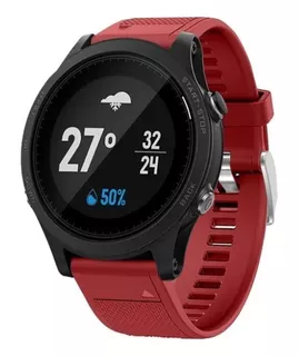 Pulseira Garmin Fenix 5 Forerunner 935 945 Approach S60 Cor Vermelho