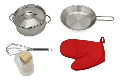 Imagen 2 de 4 de Cocina De Juguete Blanca En Madera Con Luz Y Sonidos Rr & Co