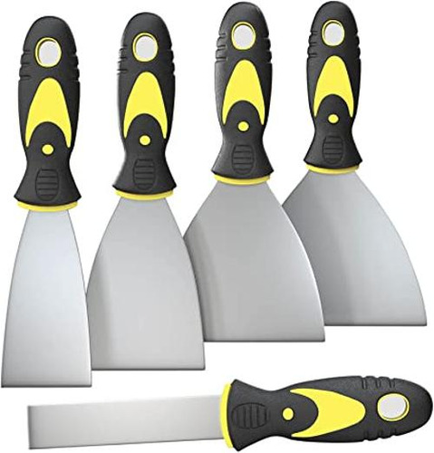 5 Cuchillos De Masilla Raspador Cuchillo De Spackle