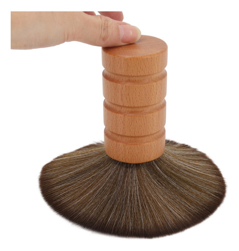 Brocha De Afeitar De Nylon Para Hombre Con Mango De Madera P