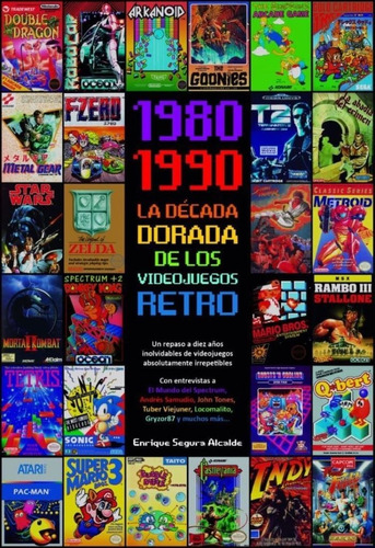 Libro Decada Dorada De Los Videojuegos Retro