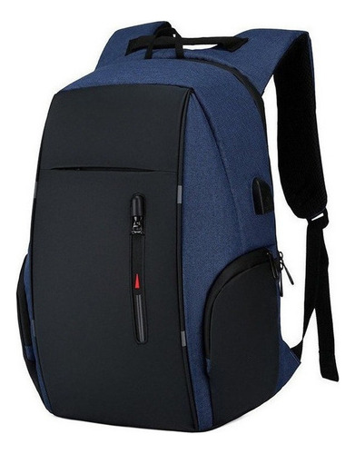 Mochila De Gran Capacidad Con Cargador Usb, Bandolera