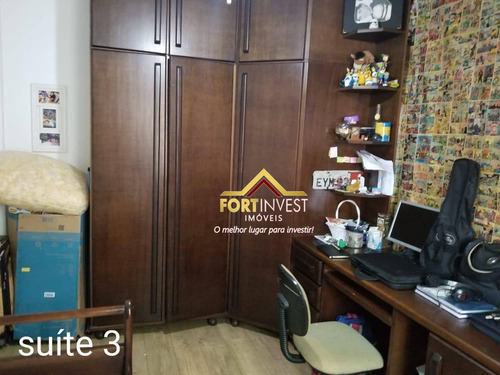 Imagem 18 de 30 de Apartamento Duplex Com 4 Dormitórios À Venda, 210 M² Por R$ 850.000,00 - Tupi - Praia Grande/sp - Ad0004