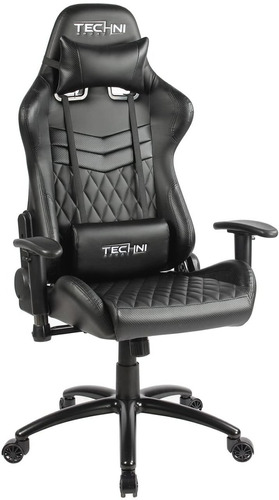 Silla Gamer Ergonomica Reclinable Techni Sport Ts-5100 Negra