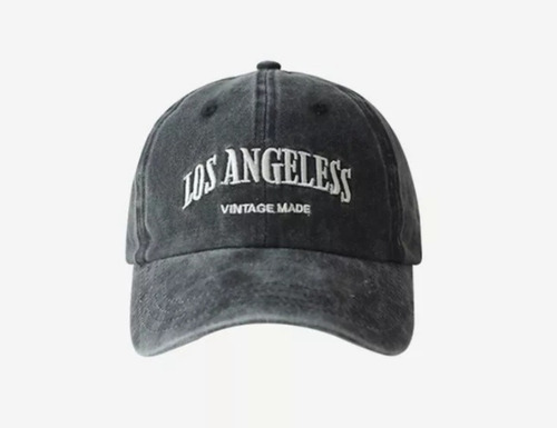 Imagen 2 de 4 de Gorra Los Angeles Vintage Made Prel Bordada Regulabl Hebilla