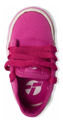 Zapatillas Topper Lona Bebe Modelo Jiro Con Cordon Livianas