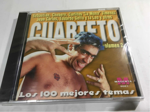 Cuarteto Vol. 2 Sebastián Chebere Eduardo Delfo Cd Nuevo 