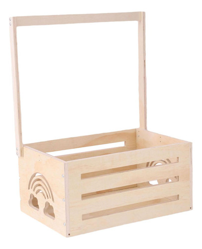 Cesta De Madera Para Bebé, Armario Con Cajón Para Baby