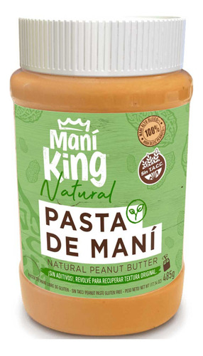 Pack X 3 Pasta De Mani Mani King X 485 Grs.