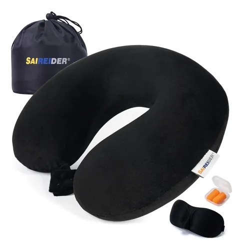 Almohada De Cuello Saireider Src-tp Espuma Memoria Ajustable