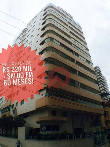 Imagem 1 de 25 de Apartamento Com 3 Dormitórios À Venda, 105 M² Por R$ 440.000,00 - Tupi - Praia Grande/sp - Ap3501