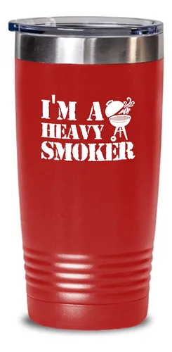 Soy Un Gran Fumador 20oz Rojo