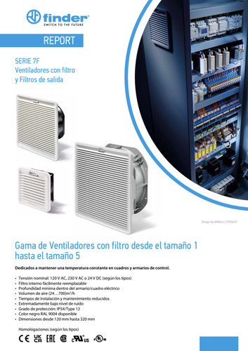 Filtro De Salida Para Ventialdor 177x177mm Int 7f0200003000