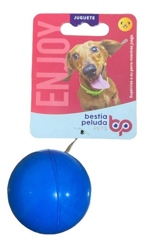 Juguete Perro Pelota De Goma Super Resistente Maciza 5cm 