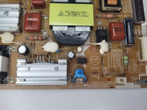Placa Fonte Tv Samsung Un40d5500 Un40d5000 Bn44-00423a (Usado)