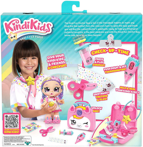 Imagen 4 de 4 de Kindi Kids Maleta De Doctor