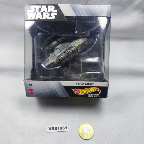 1961 Nave Star Wars Razor Crest Mattel Die-cast Metal (Usado)