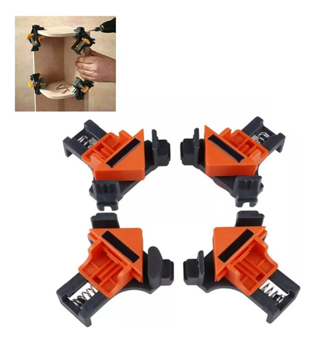 Abrazadera Ángulo Recto 90 Grados Clips Fijación