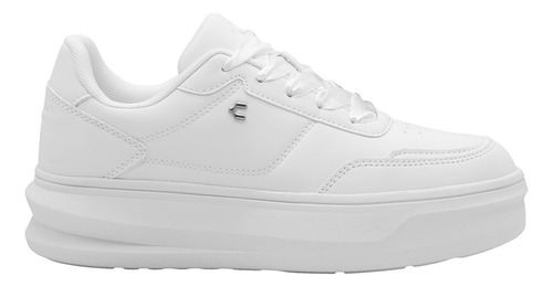 Tenis Charly® Urbano Para Mujer Color Blanco Cordones