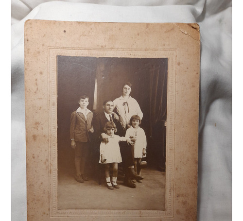 Fotos Antiguas En Familia En Album G14 - V/envío (Usado)