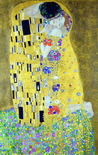 Lienzo Tela Canvas Arte El Beso Gustav Klimt 1907 110 X 70