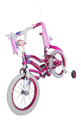 Bicicleta Rosa Con Llantitas Con Envío Gratis R16 Msi
