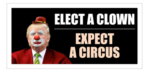 Magnet De Autos Pegajosos: Electo Un Payaso Espere Un Circo