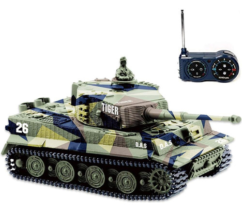 Tanque Panzer Alemán Tiger I Control Remoto, Batería,...