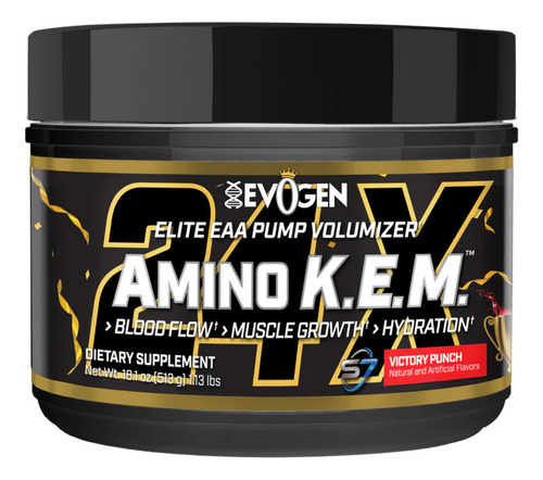 Evogen Amino Kem 30 Servicios Sabor Victory Punch