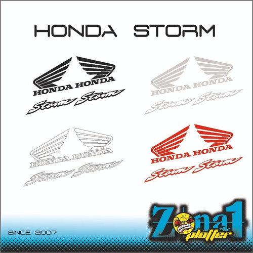 Calcomanias Honda Storm