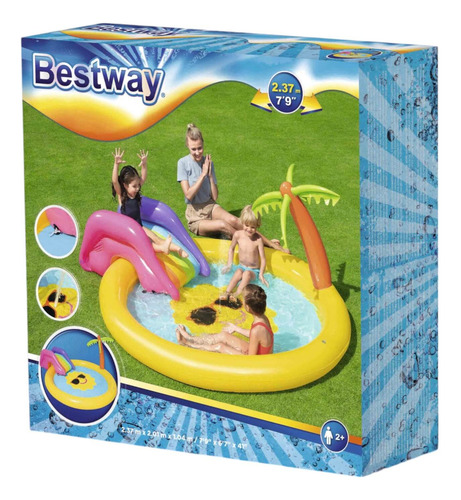 Piscina Interactiva Bestway Sunnyland Splash Play Pool 53071