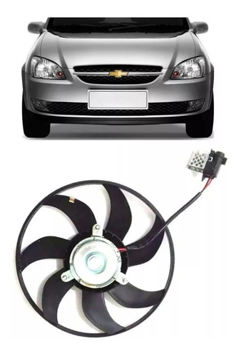 Eletroventilador / Corsa Classic Com Ar 2011 Em Diante