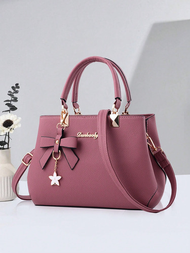 Juego De Bolso Y Cartera Clásico De Señora De Dos Piezas