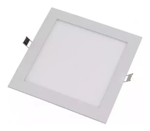 Panel Led Cuadrado Embutir 12w 17x17 L.dia 6500k Interelec