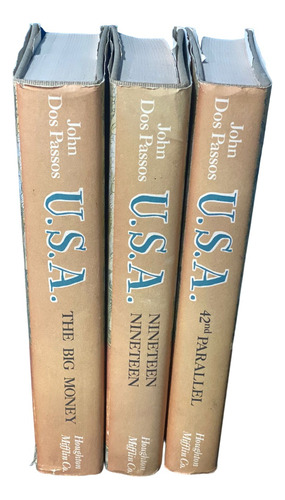 Trilogia U.s.a : Nineteen Nineteen, The 42nd Parallel, The Big Money - John Dos Passos (Usado)