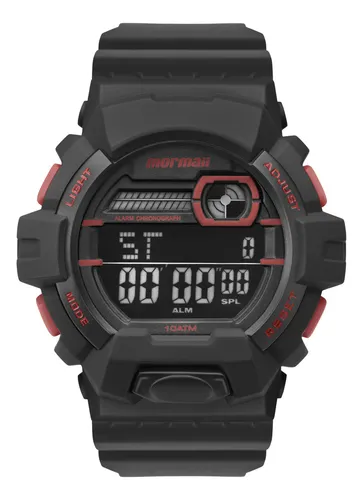 Relógio Mormaii Masculino Wave Preto Ref - Mo8090ad/8r