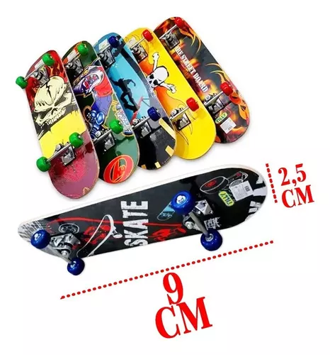 Kit 2 Skates Dedo Profissional Fingerboard Presente Crianças