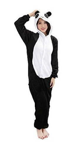 Disfraz Talla M Para Adulto De Panda Cosplay Pijama