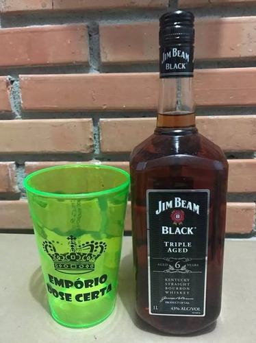 Whisky Jim Beam Black 6 Anos 1 Litro Bourbon Jim Beam Black