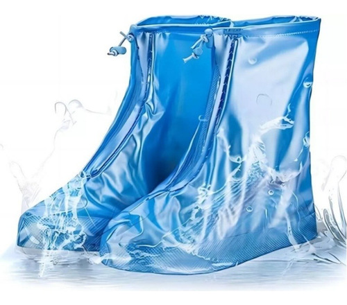 Bota Protector Silicon Impermeable Cubre Tenis Zapato Lluvia